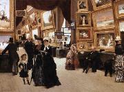 edouard Joseph Dantan Un Coin du Salon en 1880 France oil painting artist